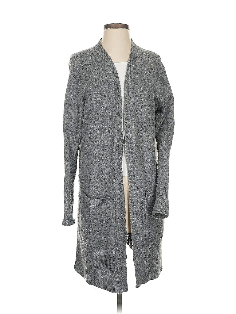 Pre-owned Madewell Cardigan Sweater In Gray