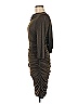 David Meister Metallic Brown Cocktail Dress Size 8 - photo 5