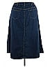 Roaman's 100% Cotton Blue Denim Skirt Size 18 - photo 2