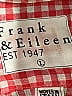 Frank & Eileen 100% Linen Checkered-gingham Pink 3/4 Sleeve Button-Down Shirt Size L - photo 7