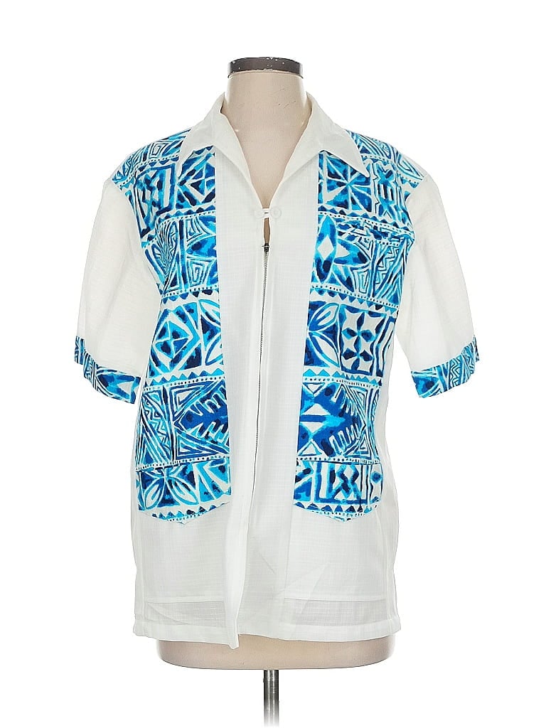 Pre-owned Iolani Kimono In Blue
