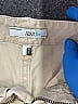 Split Solid Tan Khaki Shorts Size 7 - photo 3