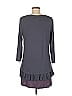 LOGO by Lori Goldstein Gray 3/4 Sleeve Top Size M - photo 2