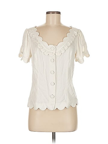 Maeve by Anthropologie Short Sleeve Blouse (view 1)