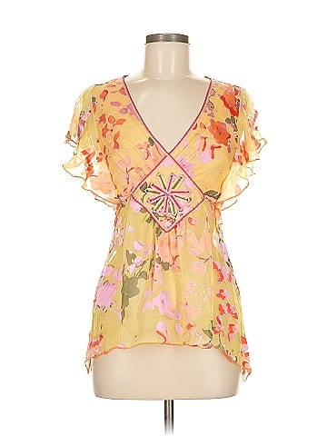 Cynthia Cynthia Steffe Sleeveless Silk Top (view 1)