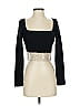 Saylor Black Long Sleeve Blouse Size S - photo 1