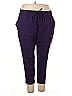 LIVI Solid Purple Casual Pants Size 18 - photo 1
