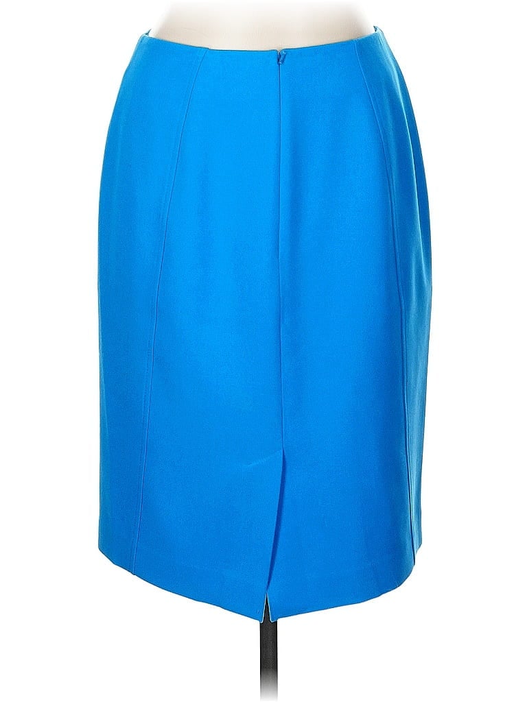 Pre-owned Halogen Formal Skirt In Blue