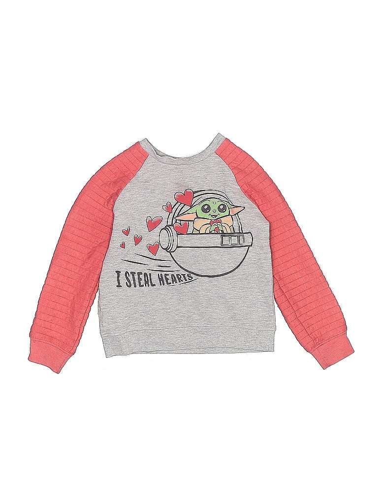 Star Wars Gray Sweatshirt Size 5T - photo 1
