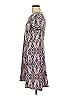 AB Studio Chevron-herringbone Pink Casual Dress Size M - photo 5