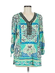 Jm Collection 3/4 Sleeve Blouse