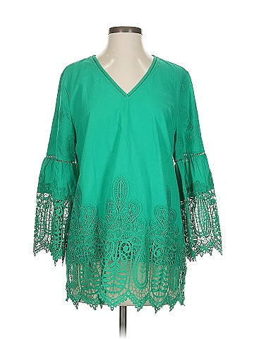 Chico's 3/4 Sleeve Blouse (view 1)