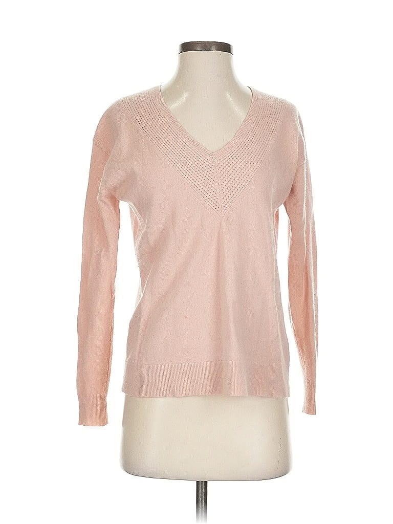 J.Crew Collection 100% Cashmere Pink Cashmere Pullover Sweater Size XS - photo 1