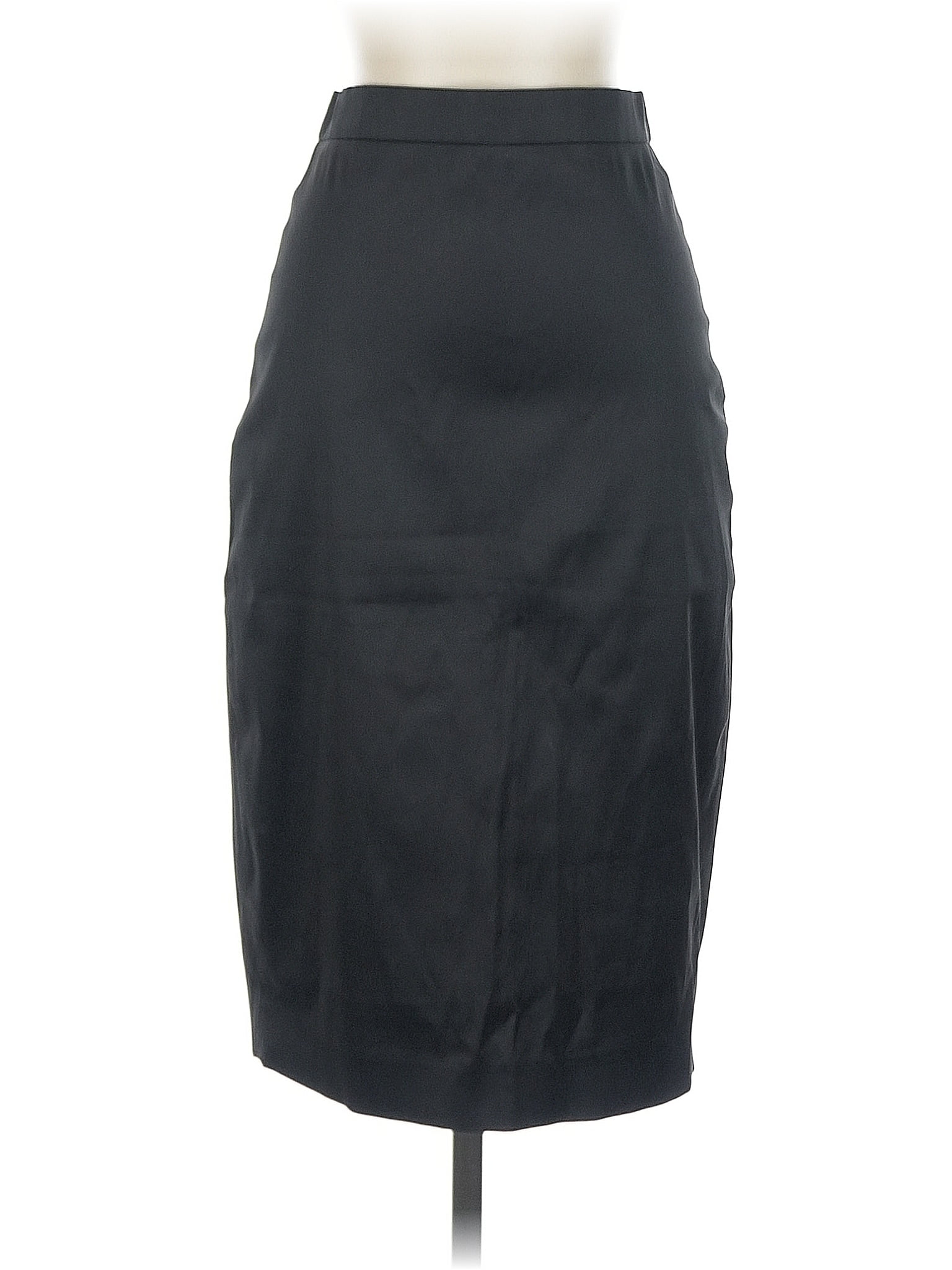 Cache Solid Black Formal Skirt Size 0