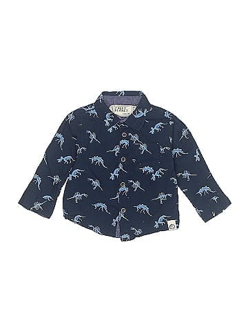 Free Planet Long Sleeve Button-Down Shirt (view 1)