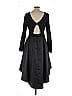 Hutch Solid Black Cocktail Dress Size 12 - photo 2