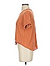 Lou & Grey for LOFT 100% Linen Orange Short Sleeve T-Shirt Size S - photo 4