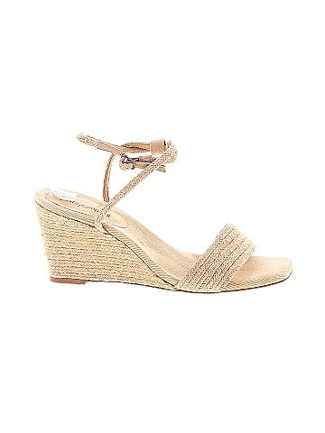Jeffrey Campbell Ivory Tan Wedges Size 9