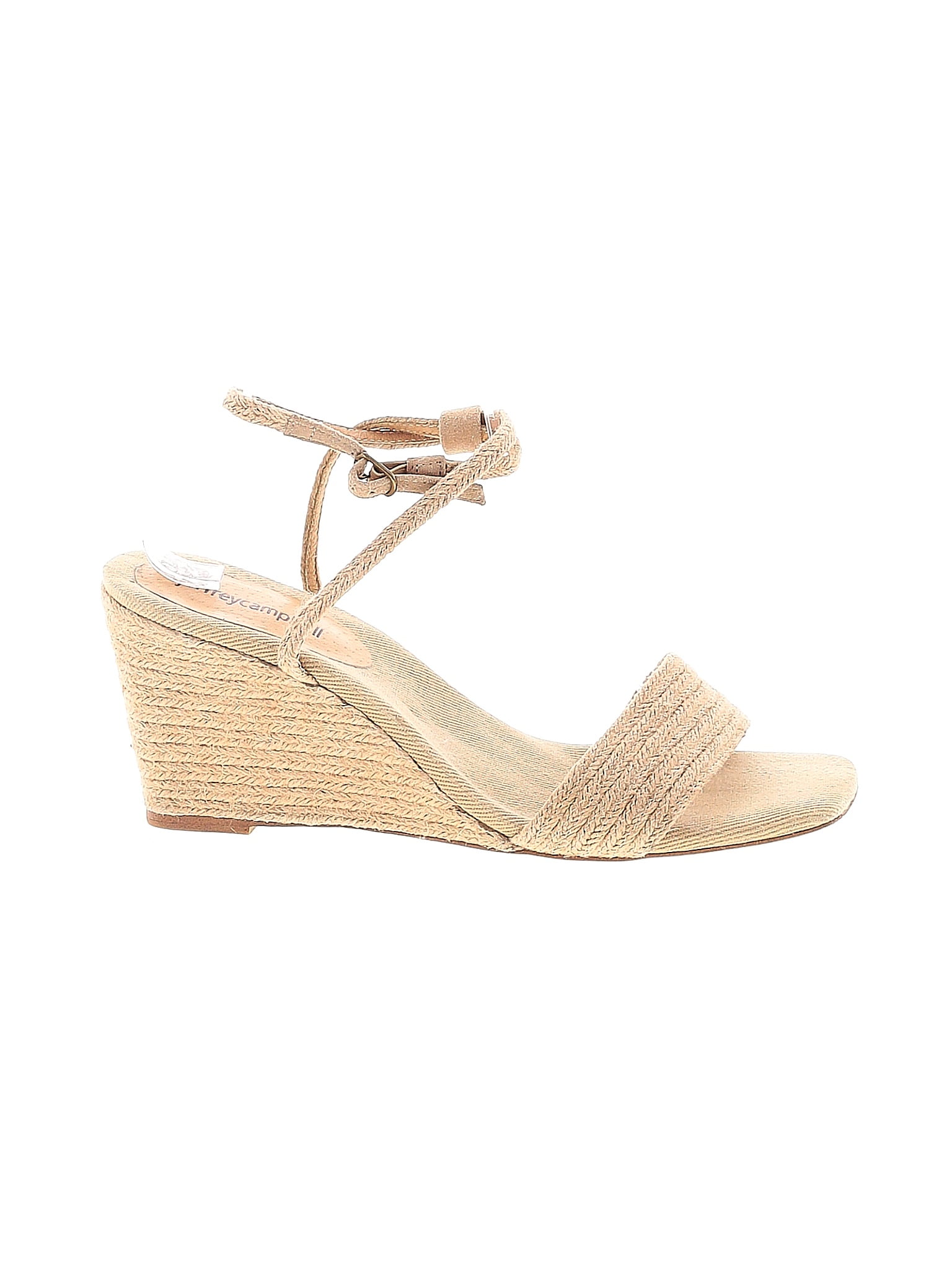 Jeffrey Campbell Ivory Tan Wedges Size 9