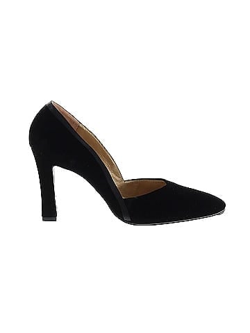 Yves Saint Laurent Vintage Velvet Heels (view 1)
