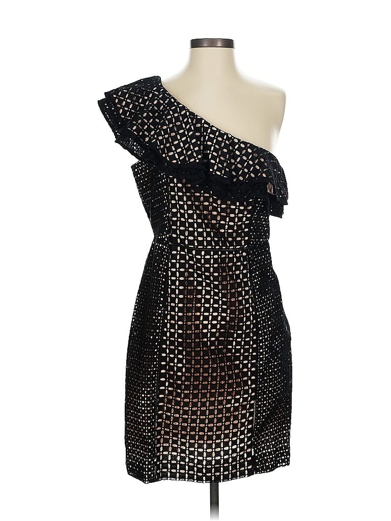 J.Crew Collection 100% Cotton Black Cocktail Dress Size 4 - photo 1