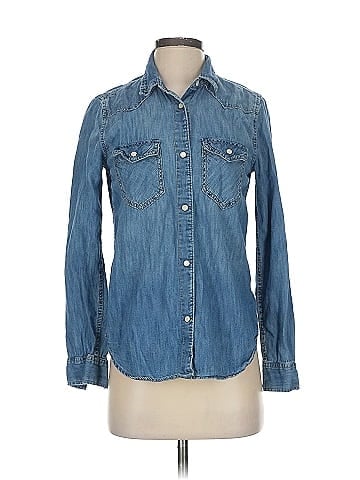 Gap Long Sleeve Button-Down Shirt (view 1)