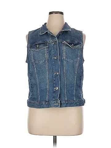TWO by Vince Camuto Denim Vest (view 1)