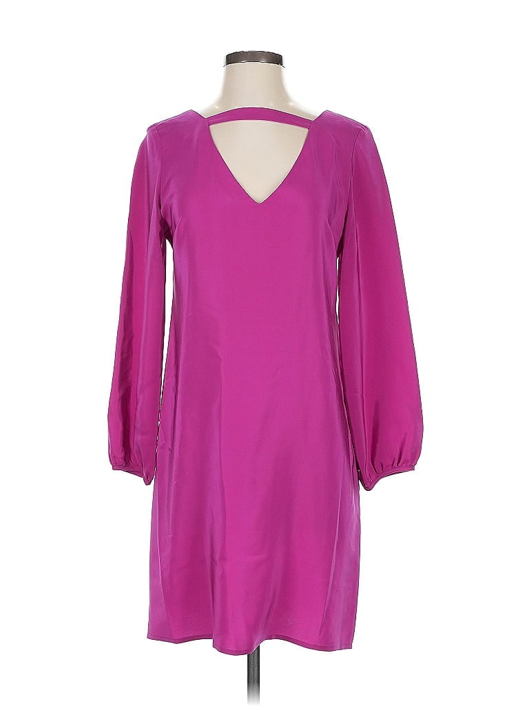 Pre-owned Amanda Uprichard Cocktail Dress In Purple