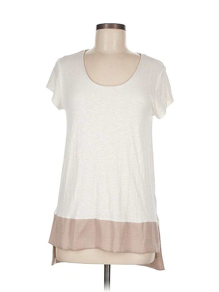 Left Coast by Dolan Ivory Short Sleeve T-Shirt Size M - photo 1