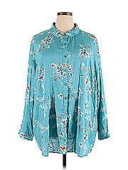 Woman Within Long Sleeve Blouse