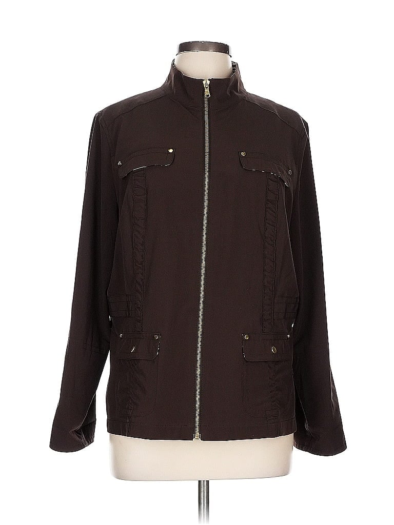 Zenergy by Chico's Brown Long Sleeve Top Size L - photo 1