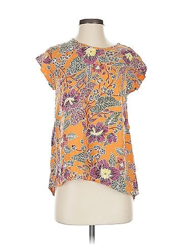 Ava Christine Short Sleeve Blouse (view 1)