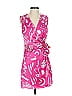 Elan 100% Polyester Print Pink Cocktail Dress Size S - photo 1