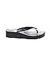 Tory Burch Silver Black Sandals Size 7 - photo 1