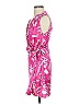 Elan 100% Polyester Print Pink Cocktail Dress Size S - photo 5