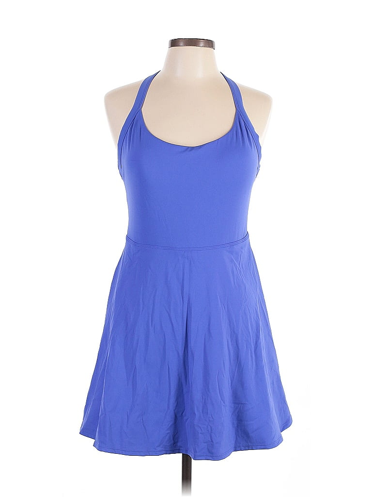 Halara Blue Casual Dress Size L - photo 1