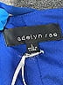 Adelyn Rae 100% Polyester Solid Blue Casual Dress Size L - photo 6