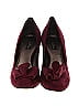 ETRO 100% Leather Burgundy Heels Size EU 40 - photo 2