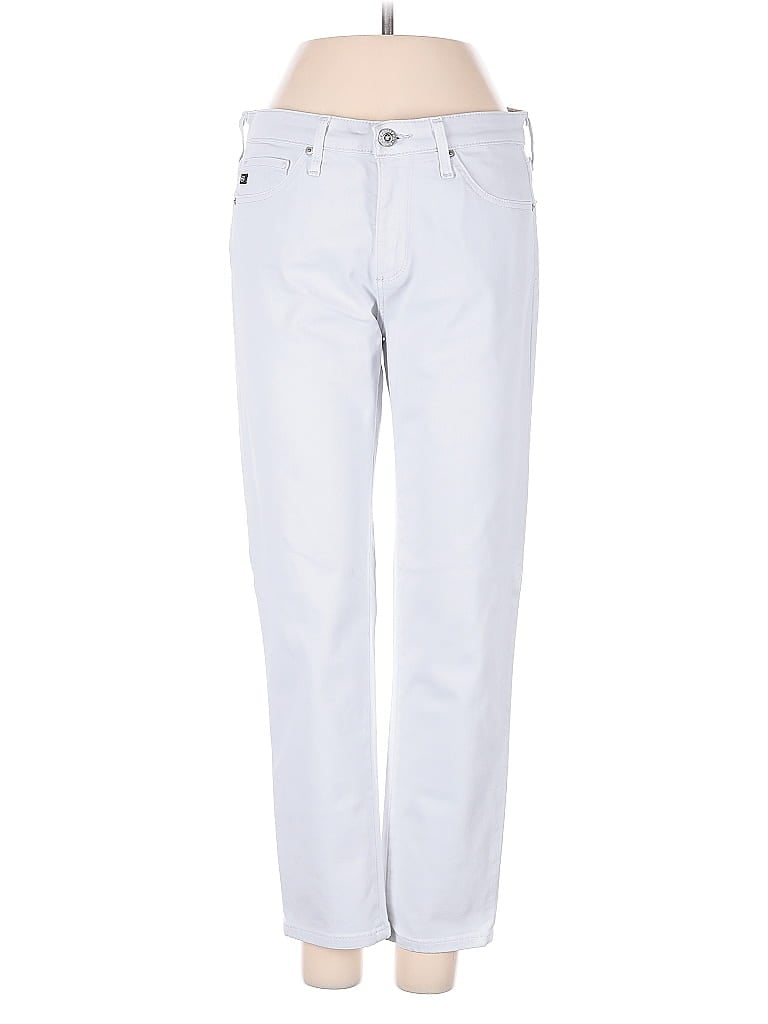 Pre-owned Adriano Goldschmied Jeans In White