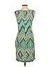 David Meister Print Green Cocktail Dress Size 10 - photo 2