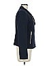 DKNY 100% Polyester Blue Black Jacket Size 6 - photo 4
