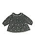 Zara Baby Gray 3/4 Sleeve Blouse Size 3-6 mo - photo 1