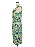 David Meister Print Green Cocktail Dress Size 10 - photo 5