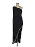 Mac Duggal 100% Polyester Black Cocktail Dress Size 16 - photo 1