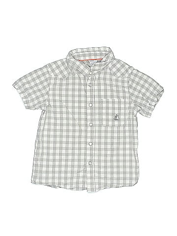 Petit Bateau Short Sleeve Button-Down Shirt (view 1)