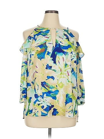 Bold Elements 3/4 Sleeve Blouse (view 1)