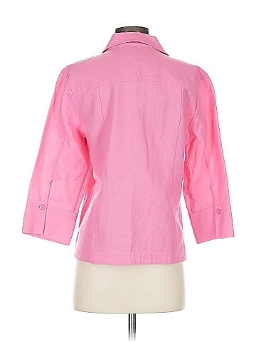 Christopher & Banks 3/4 Sleeve Button-Down Shirt (view 2)
