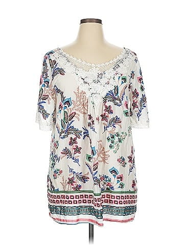Suzanne Betro Short Sleeve Blouse (view 1)