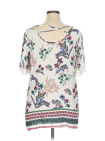 Suzanne Betro Short Sleeve Blouse (view 2)
