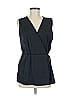 Ellen Tracy Black Sleeveless Blouse Size M - photo 1